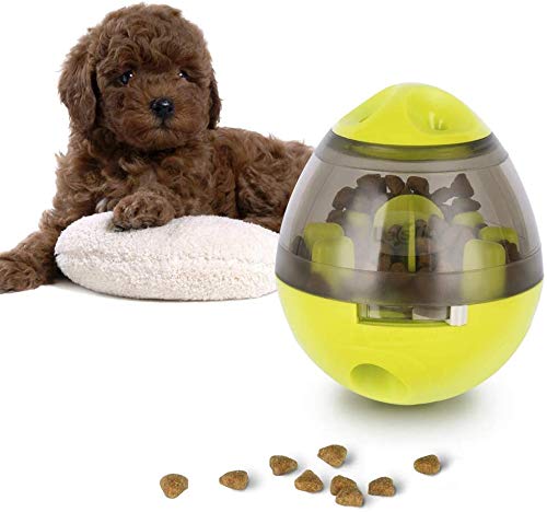 Uplayteck Juguetes para Perros, Pets IQ Treat Ball Pelotas de Juguetes Interactivos para Mascotas Divertido comedero para Perros con Alimentación Lenta, Alimentador Premios para Perros y Gatos