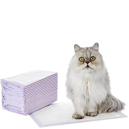 Amazon Basics - Recambios de almohadillas para gatos para caja de arena, sin perfume, paquete de 20