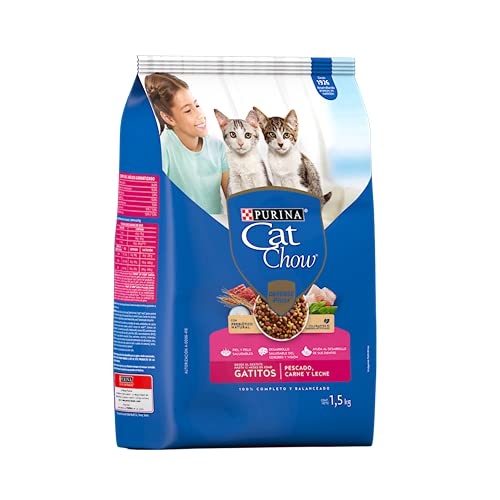 Purina - Cat Chow Gatitos 1 a 12 meses 1.5 Kg, 1 unidad