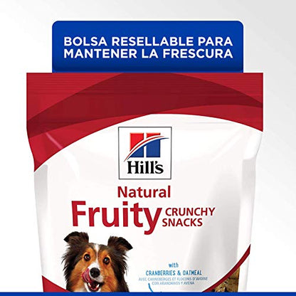 Hill's Science Diet, Snacks Frutales para Alimento para Perro, Arándanos y Avena, 227 gr