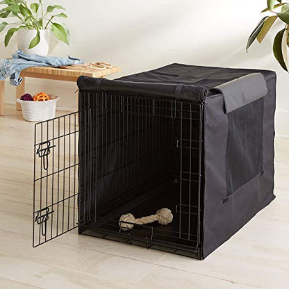 AmazonBasics - Funda de jaula metálica, para perro, 91.4 cm