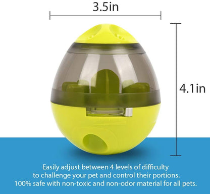 Uplayteck Juguetes para Perros, Pets IQ Treat Ball Pelotas de Juguetes Interactivos para Mascotas Divertido comedero para Perros con Alimentación Lenta, Alimentador Premios para Perros y Gatos