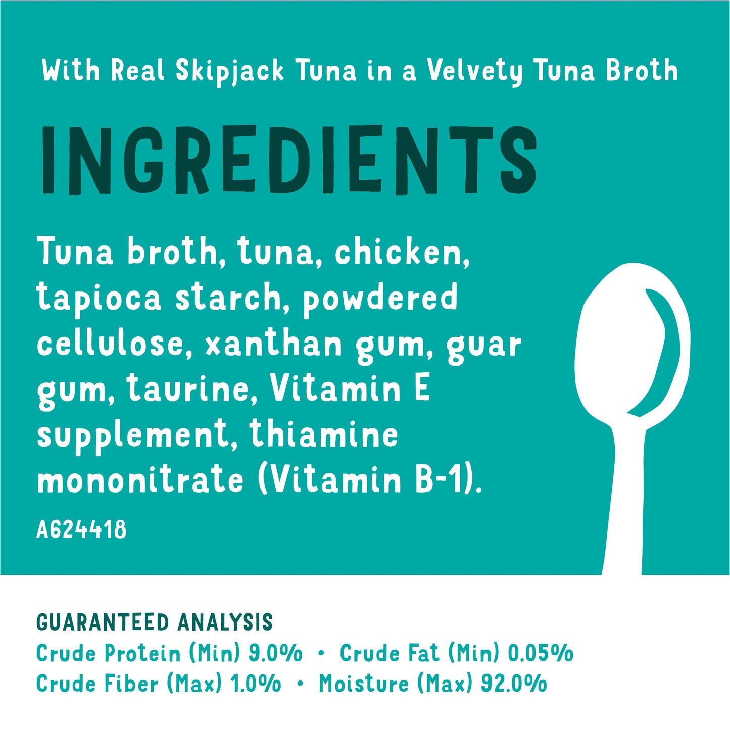 Purina Friskies Natural, Grain Free Senior Broth Wet Cat Food Complement; Lil' Soups Skipjack Tuna - (8) 1.2 oz. Tubs