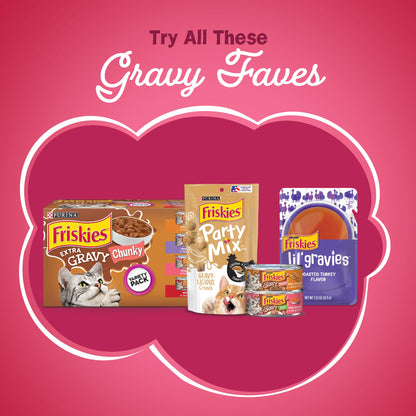 Purina Friskies Gravy Swirlers Adult Dry Cat Food