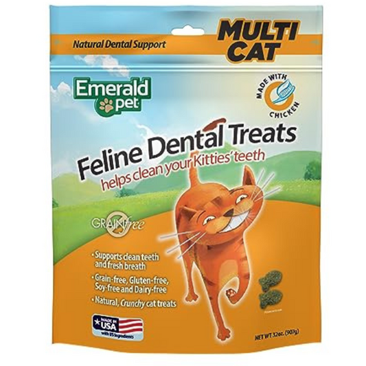 Emerald Pet, Premios Dentales de Pollo para Gato 907g