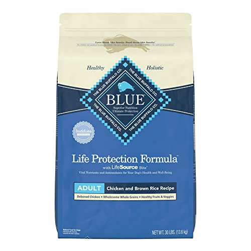 Blue Buffalo Comida para Perro Chicken and Brown Rice Adult, 13.6 kg