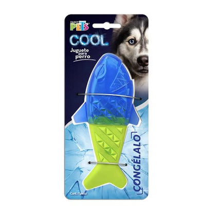 Fancy Pets Juguete en Forma de Pez Rellenable Congelable Cool