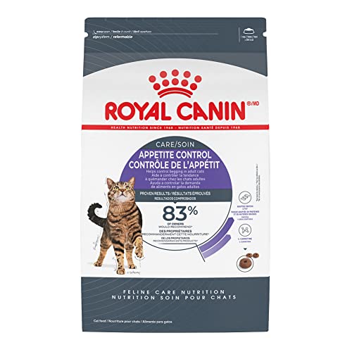 Royal Canin Croquetas para Gatos, Spayed Castrados Control del Apetito, 2,72 kg (El empaque puede variar)
