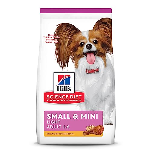Hill's Science Diet, Alimento para Perro Adulto Raza Pequeña Light, Seco (bulto) 2kg