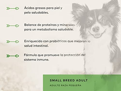 GrandPet Back To Nature Alimento Perro Adulto Raza Pequeña, Natural, 6 kg