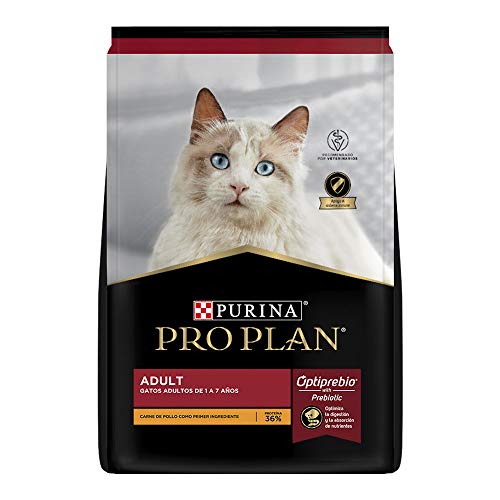 Purina Pro Plan Dry Gato Gato Adulto Optiprebio, Sabor Pollo, 7,5 Kg, 1 Pieza