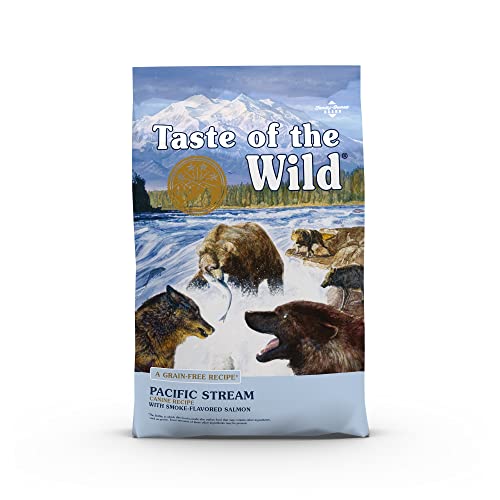 Taste Of The Wild - Alimento seco para perros Pacific Stream Premium, sin cereales, rico en proteínas