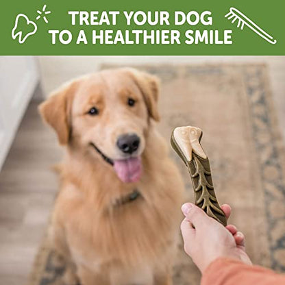 WHIMZEES Golosinas dentales naturales para perros sin cereales, caja mediana, 28 piezas
