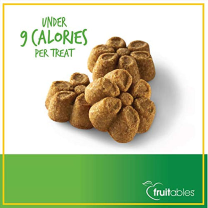 Fruitables Baked Dog Treats Variedad Paquete de 4 - 1 Calabaza y Manzana - 1 Calabaza y Plátano - 1 Calabaza y Arándano - 1 Calabaza y Arándano - 7 oz cada uno