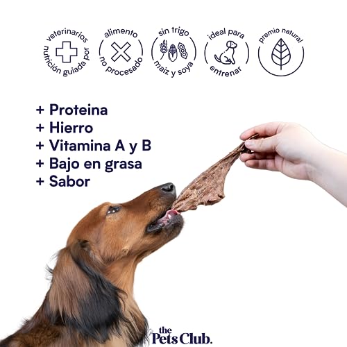 The Pets Club Premio 100% Natural para Perros (Pulmón de Res)