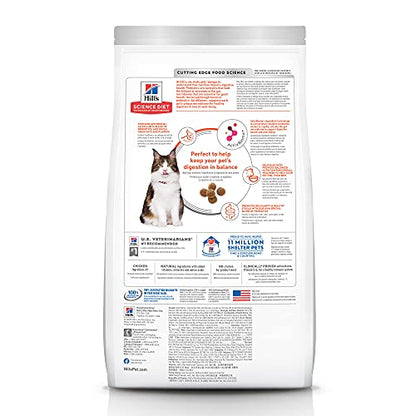 Hill's Science Diet Perfect Digestion Alimento Seco para Gato Adulto 1.5 kg Digestión Perfecta