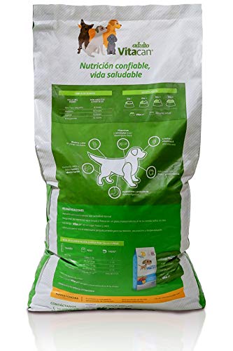 Vitacan Adulto Croqueta, Alimento para Perro Formulado con Antioxidantes, DHA y Pre/Probióticos 20 Kg
