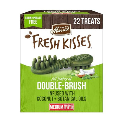 Fresh Kisses Coconut Oil + Botanicals Medium Brush - Value Box (22 Ct)