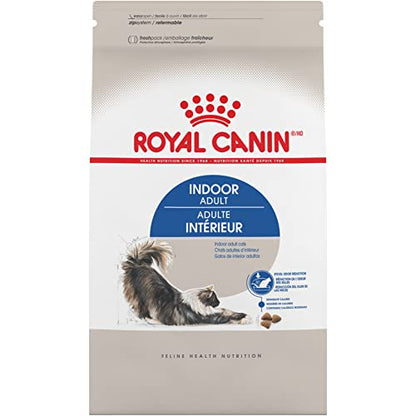 Royal Canin Croquetas para Gatos, Indoor Adult, 1,36 kg (El empaque puede variar)