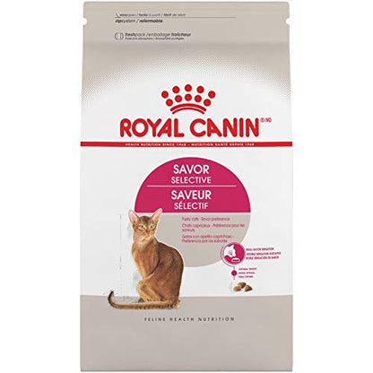 Royal Canin Croquetas para Gatos, Sensación de Sabor Selectivo, 2,72 kg (El empaque puede variar)