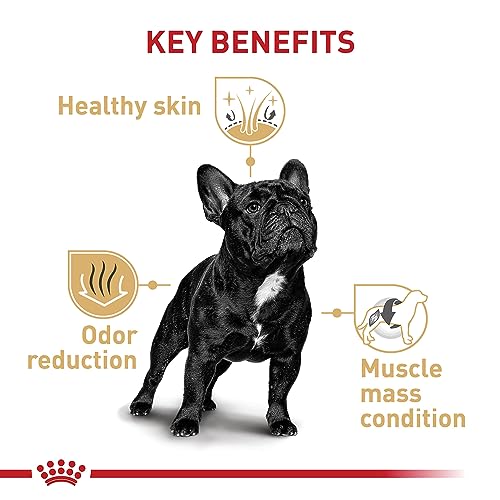 Royal Canin Breed Health Nutrition French Bulldog Adult dry dog food, 17-Pound