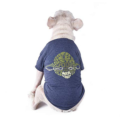 Star Wars Camiseta para Perros Yoda Wisdom para Perros | Camiseta para Perros Grandes | Talla XXL | Ropa y Ropa para Perros Suaves, Lindos y cómodos