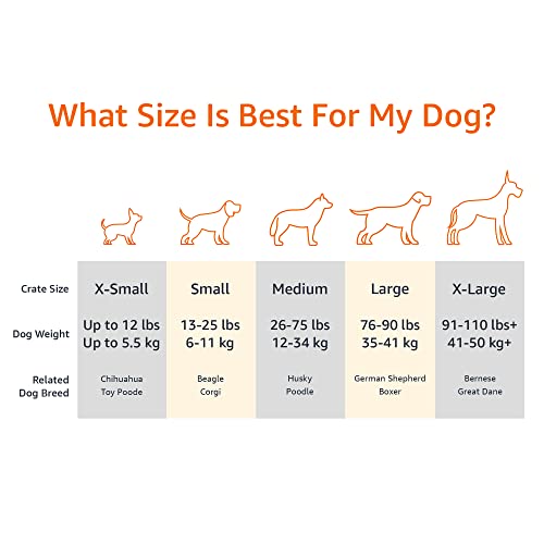 Amazon Basics - Cama de felpa para mascotas y jaula para perro, pequeño, 29 x 21 x 3 pulgadas, espiral gris