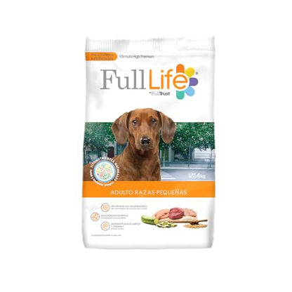 Full Life Alimento seco para Perro Razas Pequeñas 8kg+4kg mas Paquete Regalo BF23