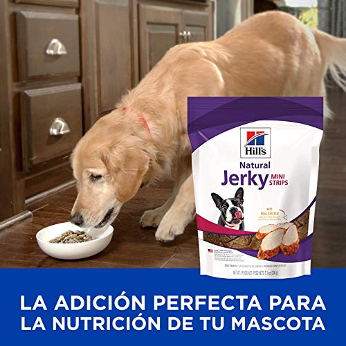 Hill's Science Diet, Jerky Snacks para Alimento para Perro, tiras pequeñas, Pollo