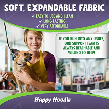 The Original Happy Hoodie - Sudadera para perros y gatos - La herramienta milagrosa para aliviar la ansiedad y calmar perros - Pequeña Rosa