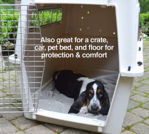 PetFusion Premium Pet Blanket, varios tamaños para perros y gatos. [Microfelpa reversible]. 100% poliéster suave