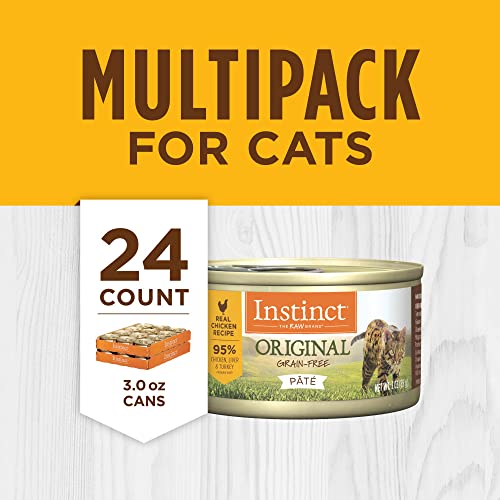 Instinct Original Lata Receta de Pollo de 3 oz (24 pack) para Gatos
