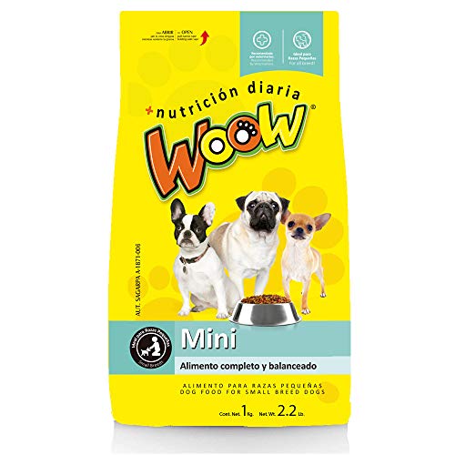 Woow Mini Alimento para perro, 1kg