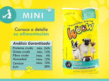 Woow Mini Alimento para perro, 1 kg