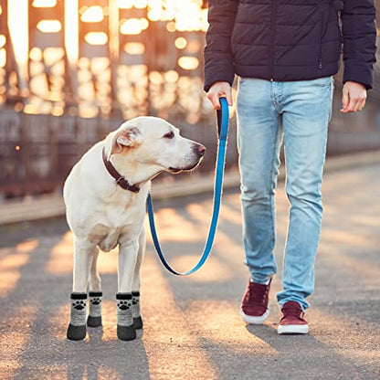 KOOLTAIL Calcetines antideslizantes para perros, botas para perros al aire libre, impermeables, zapatos para perros