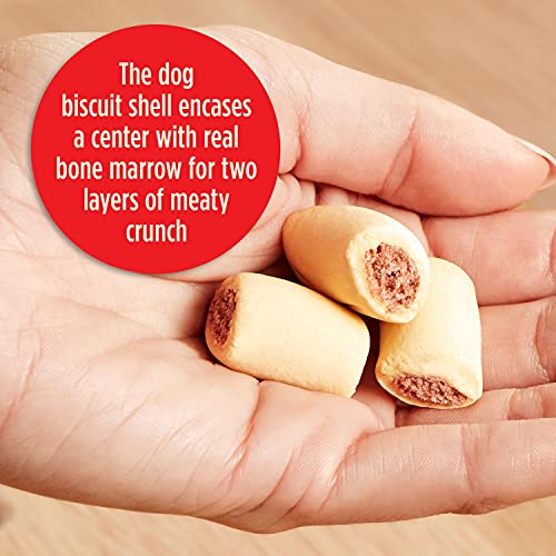 MaroSnacks de hueso de leche para perros de todos los tamaños, con médula de hueso real, perros pequeños, Rojo, 1,13 kg