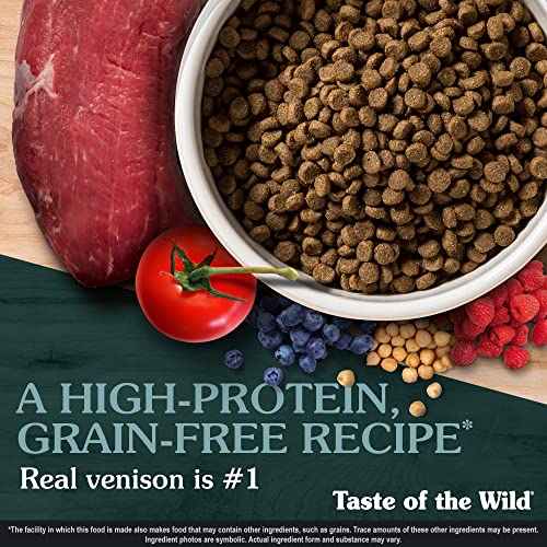 Taste Of The Wild alimento seco para Perros sin Frijoles de Alta proteína, de Appalachian Valley, Razas pequeñas, Venison, N, 2.27kg