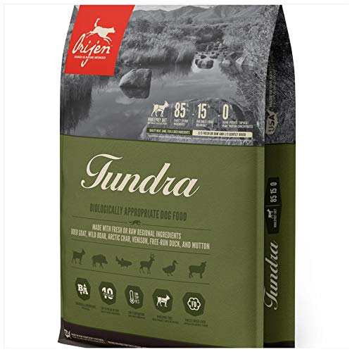 Orijen Tundra Alimento para perros sin cereales Wholeprey de 4,4 lb