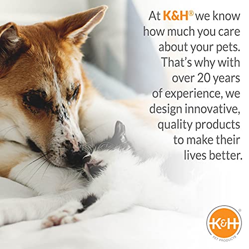 K&amp;H PET PRODUCTS Cool Bed III - Cama refrescante para Perro, tamaño pequeño, Color Azul, 17 x 24 Pulgadas