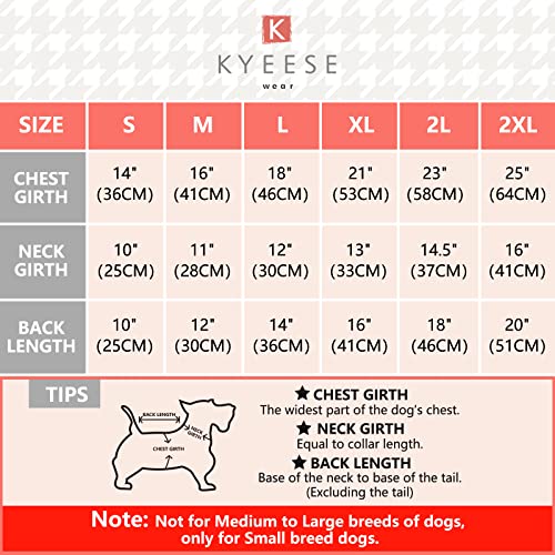 KYEESE Paquete de 2 camisetas para perros grandes, transpirables, ligeras, con etiqueta reflectante, ideal para verano, chaleco sin mangas, ropa de perro, patrón de limón
