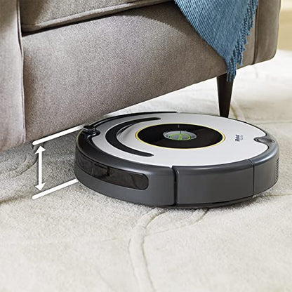 iRobot, Aspiradora Inteligente, Roomba® 621, Contenido: 1 Robot Aspiradora Roomba 621 con Estación de Carga, Color: Blanco con Gris.