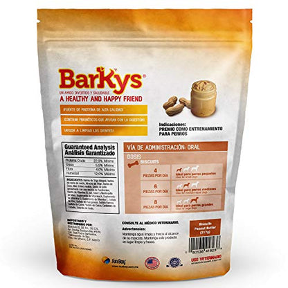 Barkys 1823 Biscuits Crema de Cacahuate con Prebióticos, 217 gr