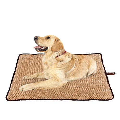 PAWISE Camas para perros pequeños, medianos y grandes, alfombrilla lavable para cama de perro, almohadilla de dormir para mascotas en material de teflón para uso en interiores y exteriores, XL (44 x 27 pulgadas)
