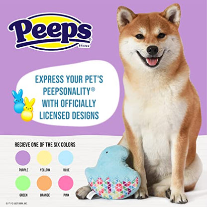 Peeps for Pets Juguete de Peluche para Perros de 5 Pulgadas, Colores Surtidos, Juguete para Perros sin Relleno de 5 Pulgadas para Todas Las Mascotas, Juguete Plano de Tela Suave de Peeps, 5 Pulgadas