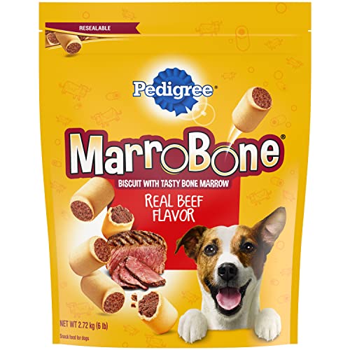 PEDIGREE MARROBONE Real Beef Flavor Snacks for Dogs 6 lbs.