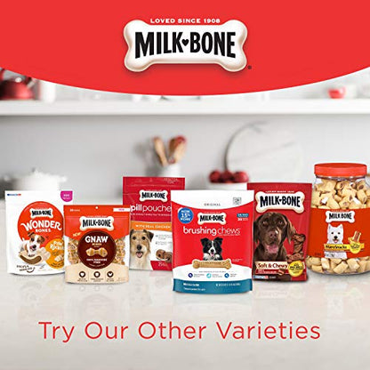 Milk-Bone Soft & Chewy Beef & Filet Mignon Recipe Dog Treats, 25-Ounce