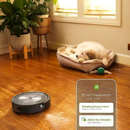 iRobot Roomba j7+ (7550) Robot Aspirador autovaciado – Evita obstáculos comunes como Calcetines, Zapatos y desechos de Mascotas, se vacía Durante 60 días, mapeo Inteligente, Funciona con Alexa