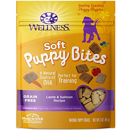Wellness Just For Puppy Golosinas naturales suaves para cachorros, bolsa de 3.5 onzas