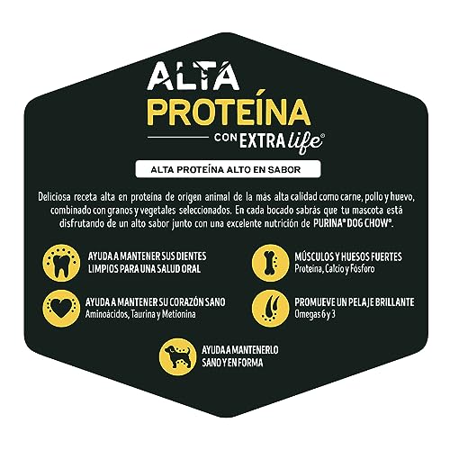 Purina Dog Chow Adulto Alta Proteína 10.0 kg MX