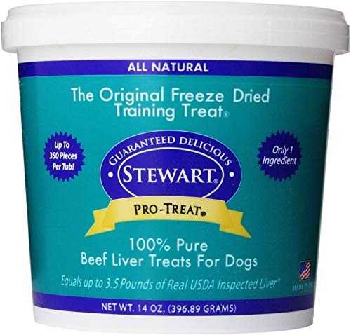 Stewart's Pro-Treat Bag golosinas para perros liofilizadas - 14 onzas